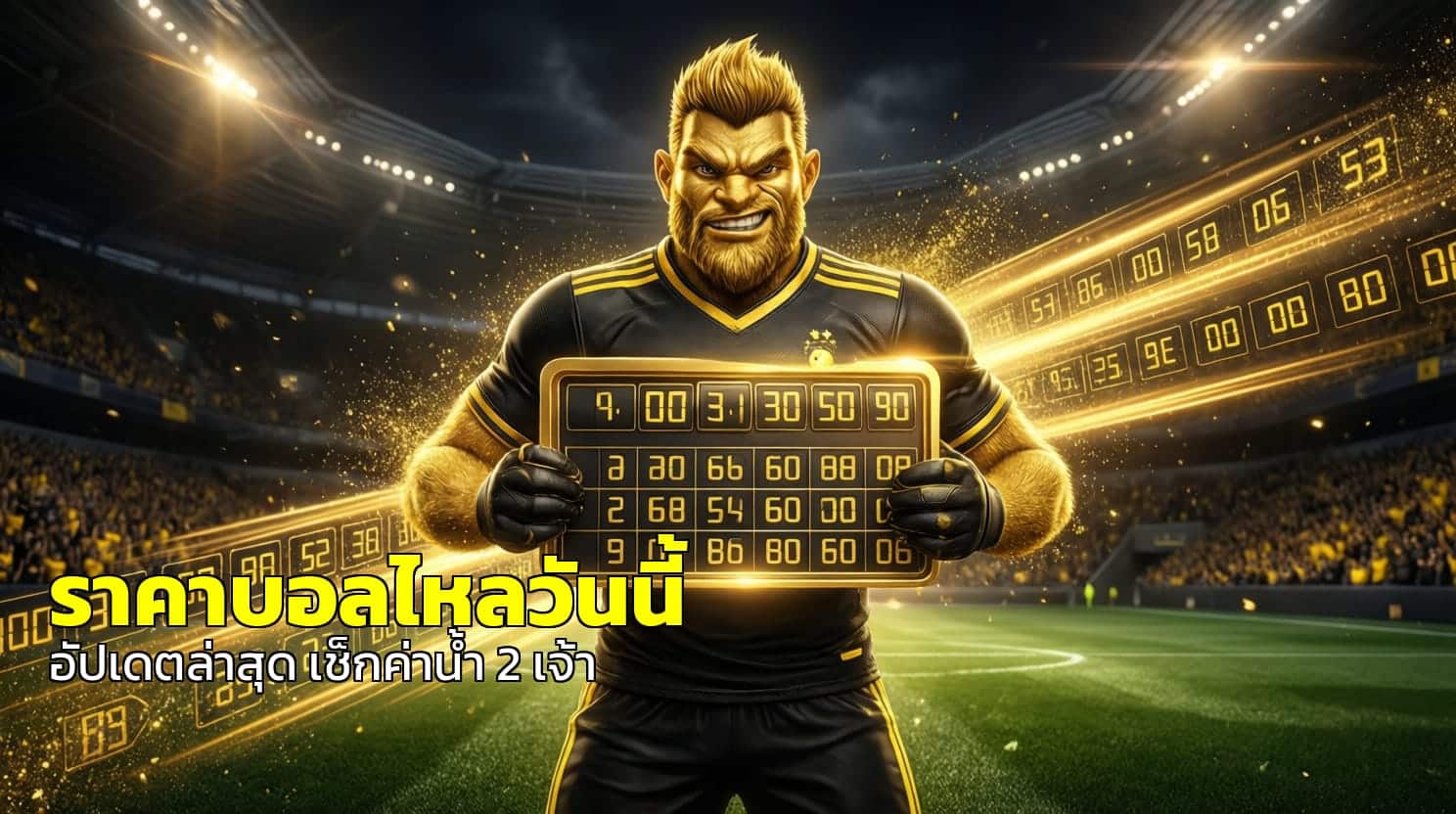 ราคาบอลไหลวันนี้